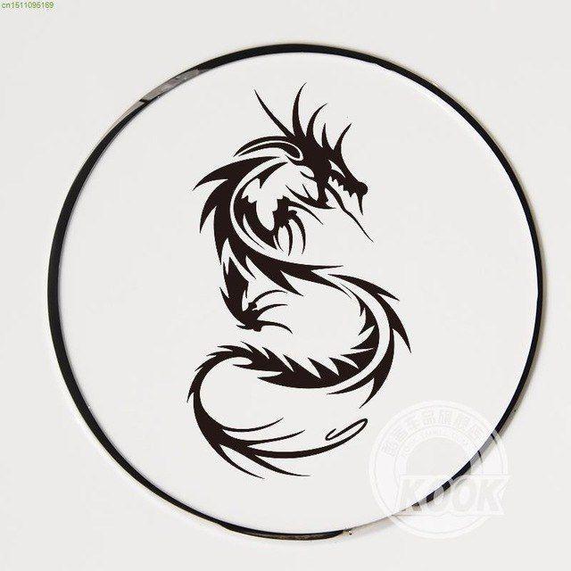 Cool Evil Logo - Freeshipping cool evil dragon totem logo for car fuel cap/home decal ...