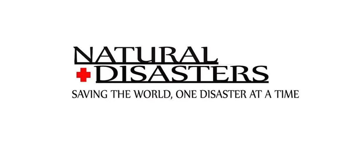 White Globe Red Cross Logo - Natural Disasters Documentary