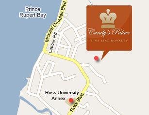 Candy Palace Logo - Candy's Palace - Ross University School Students Housing in Dominica