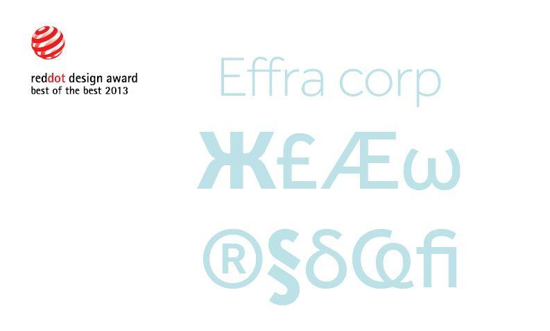 Red Dot Corp Logo - Effra Wins Red Dot Award | Dalton Maag