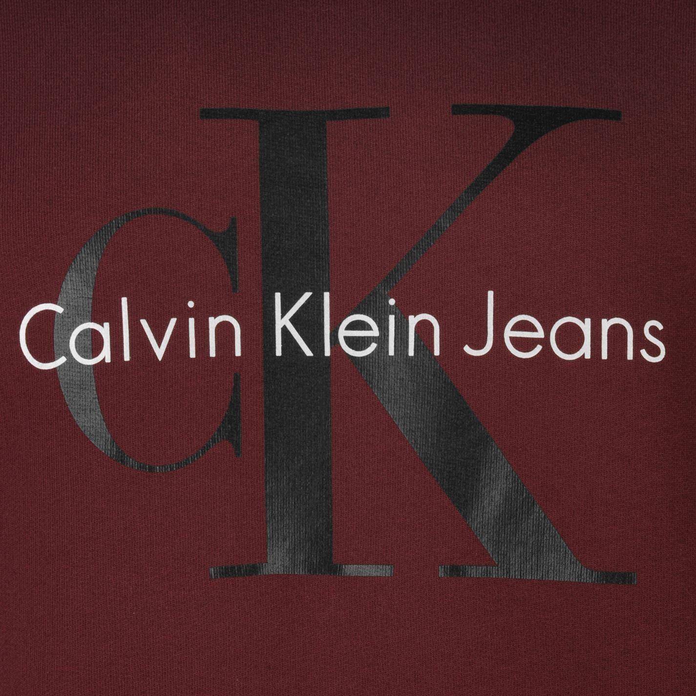 Classic Logo - Calvin Klein Classic Logo Crew Sweater Mens | eBay