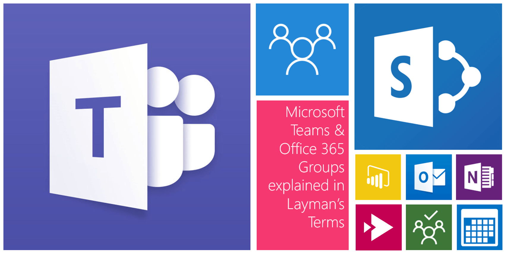 Microsoft Office 365 Group's Logo - Microsoft365 Day 135: Microsoft Teams and Office 365 Groups