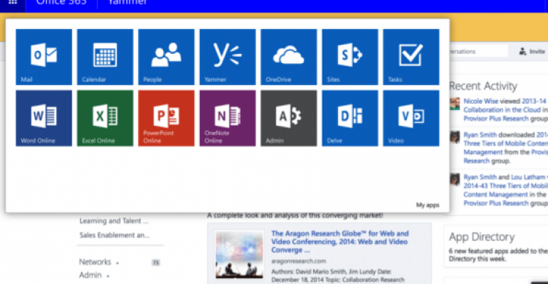 Microsoft Office 365 Group's Logo - Executive Insights: Office 365 Groups versus Yammer: Is Microsoft