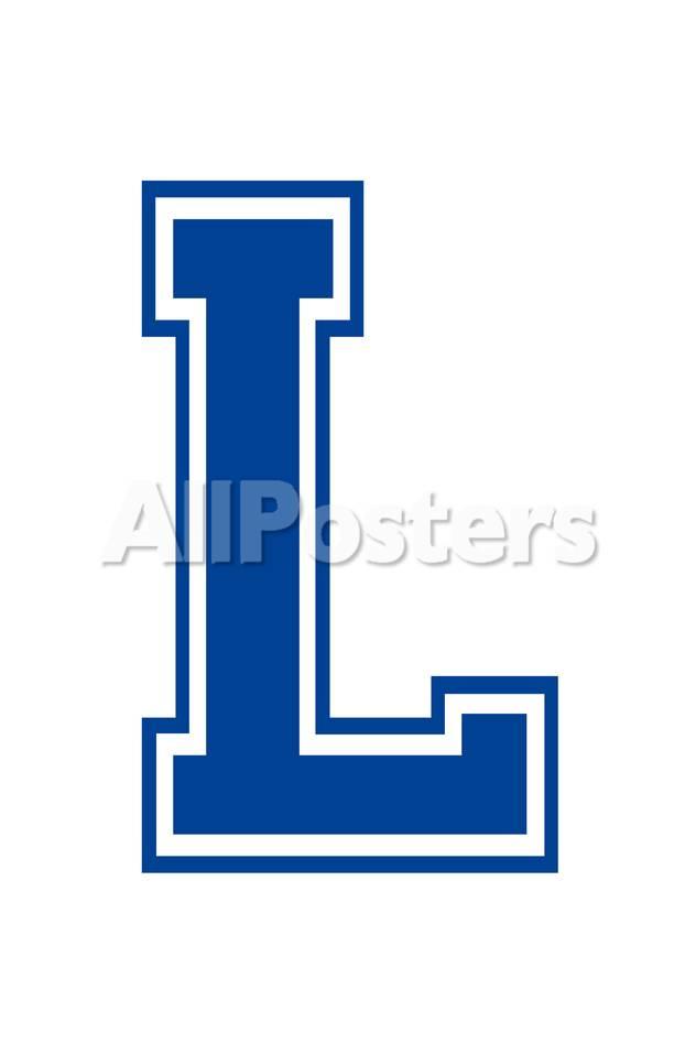 Varsity L Logo - Varsity Letter L Make Your Own Banner Posters at AllPosters.com