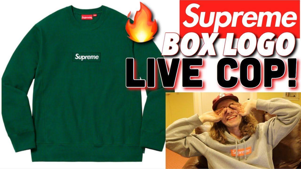Green Box F Logo - BOX LOGO SHAWTY? Supreme F/W '18 Week 16 Live Cop! - YouTube