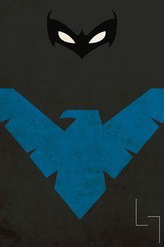 Superhero Nightwing Logo - 83 Best Nightwing/Richard Grayson images | Nightwing, Batman family ...