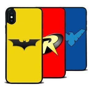 Superhero Nightwing Logo - Details about DC Superhero Batman Robin Nightwing Logo Silicone Cover Case  for iPhone Samsung