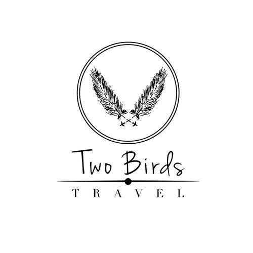 Two Birds Logo - Two Birds Travel — SoGoodCreatives