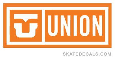 Rectangle Logo - Union Bindings Logo Stickers Decals Union Trucks Rectangle