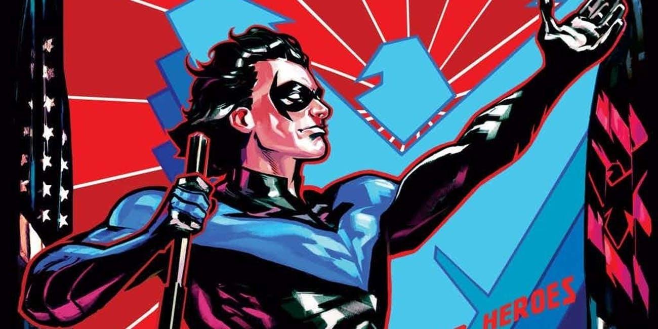 Superhero Nightwing Logo - Nightwing Hunts Down DC Heroes in 'Nightwing: The New Order' | Inverse