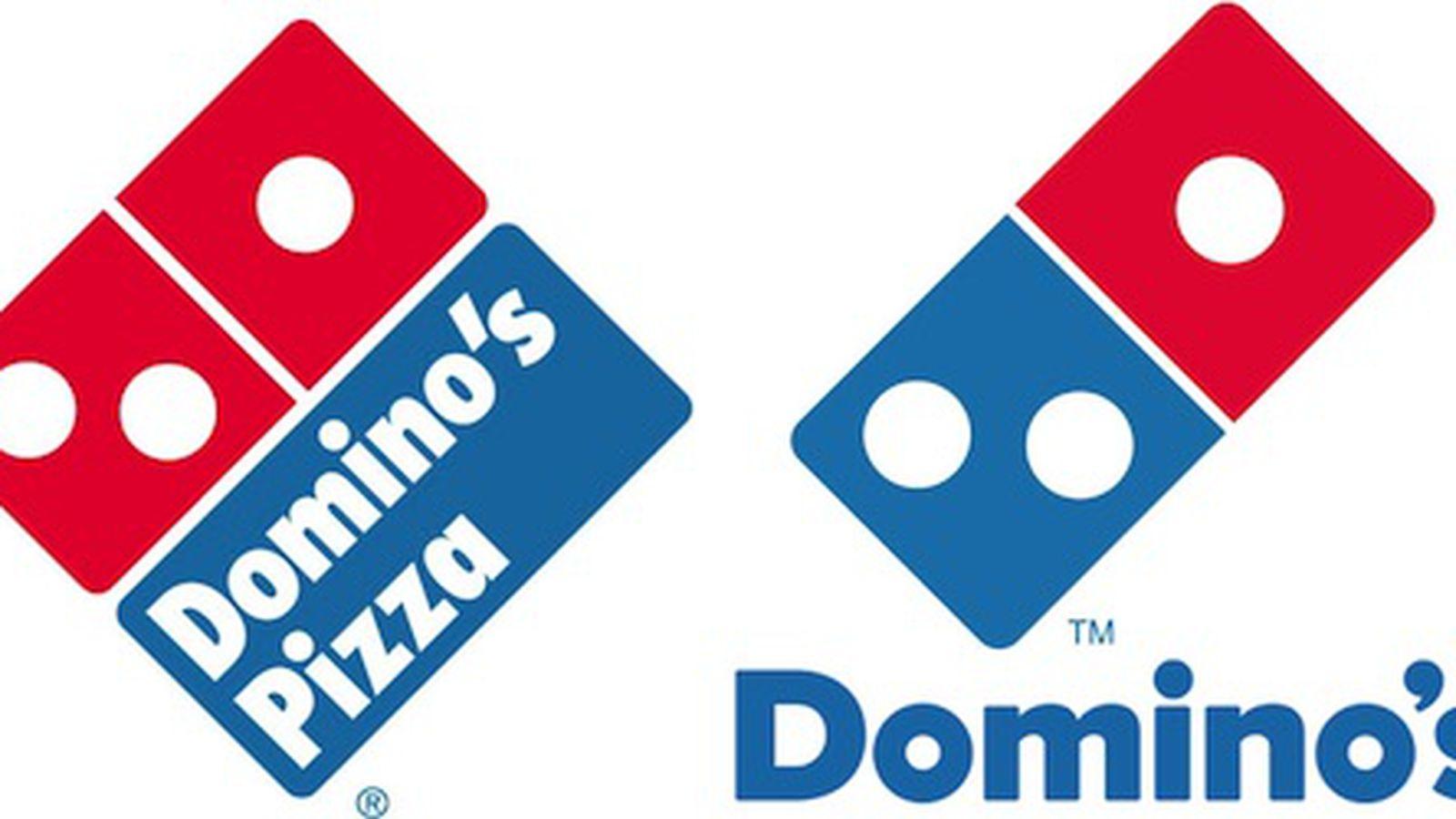 Rectangle Logo - Domino's Removes 'Pizza' From Its New Logo