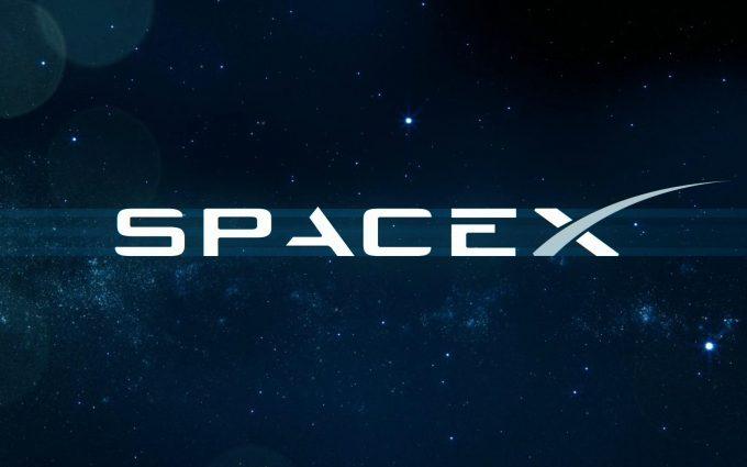 Cool Aerospace Logo - Cool Background Image Of The SpaceX Aerospace Company Logo | PaperPull