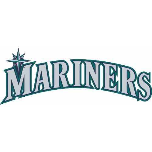 Mariners Logo - Seattle Mariners Script Logo Light Iron-on Stickers (Heat Transfers ...