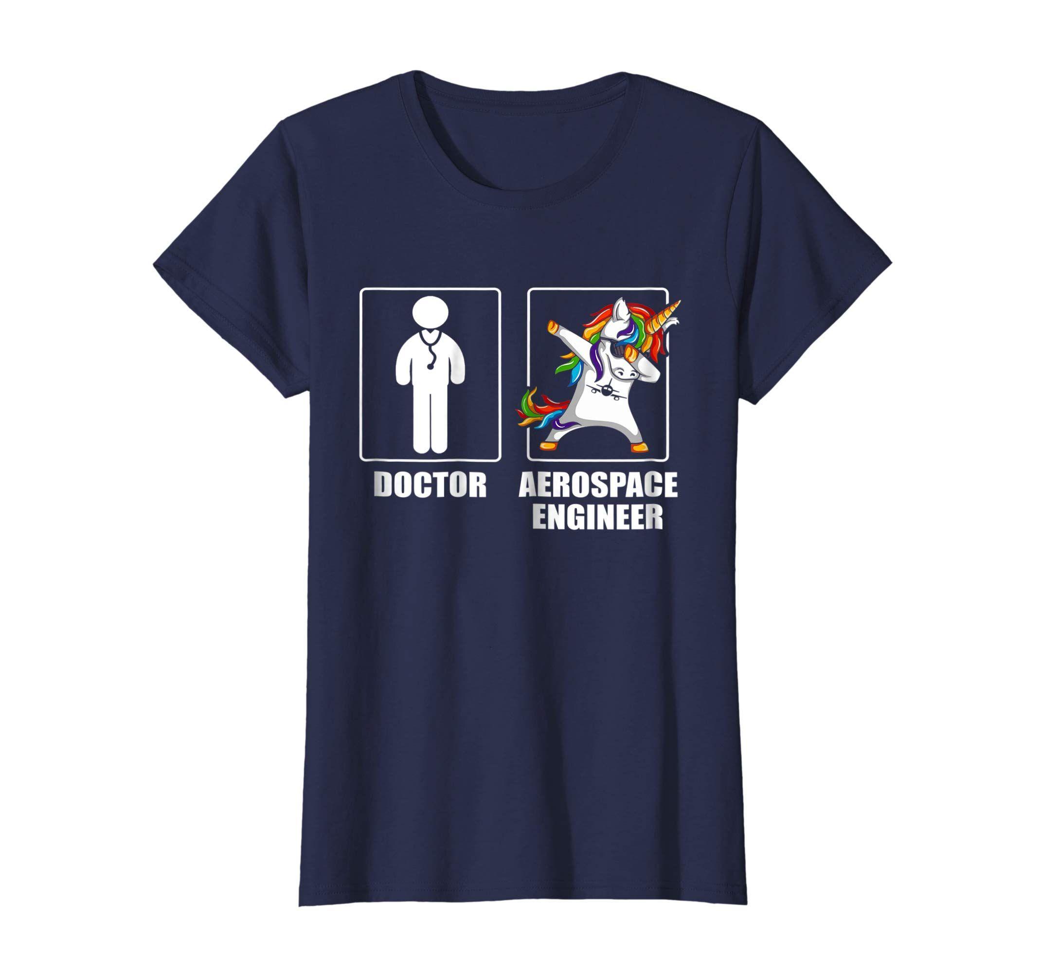 Cool Aerospace Logo - Amazon.com: Cool Aerospace Engineer Unicorn Dabbing Funny Tshirt ...