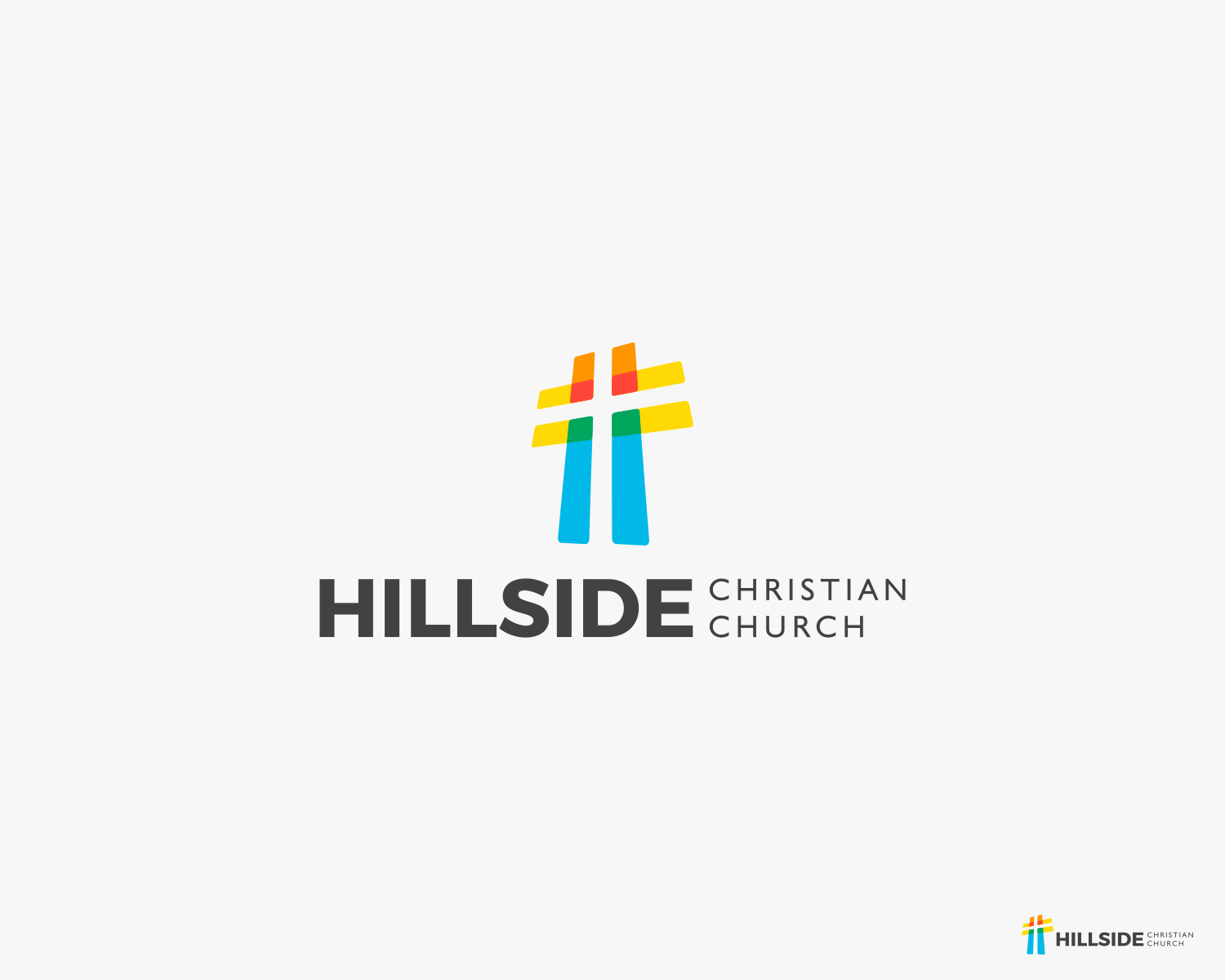 Christian Modern Logo - Bold, Modern Logo Design for Hillside Christian Church