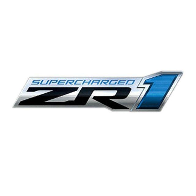 ZR1 Logo - Super charged ZR1 Logo Emblem-in Car Stickers from Automobiles ...