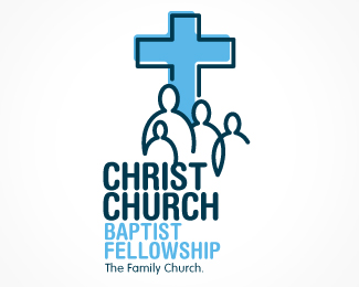 Christian Modern Logo - Christ Church Logo Design | Church Branding | Church logo, Logos ...