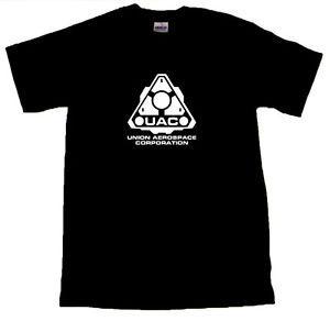 Cool Aerospace Logo - Union Aerospace Corporation Cool T-SHIRT ALL SIZES # Black | eBay