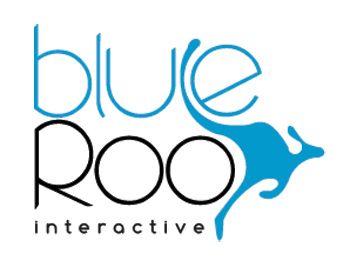 Blue Kangaroo Logo - BlueRoo Interactive logo: Blue Kangaroo | Blueroo Interactiv… | Flickr
