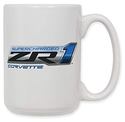 ZR1 Logo - Amazon.com: Corvette ZR1 Logo Coffee Mug: Kitchen & Dining