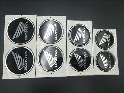 Black Honda Motorcycle Logo - Honda wing stickers
