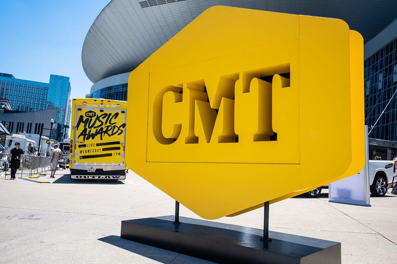 CMT Logo - The History of the CMT 3D Logo: An Event Decor Star