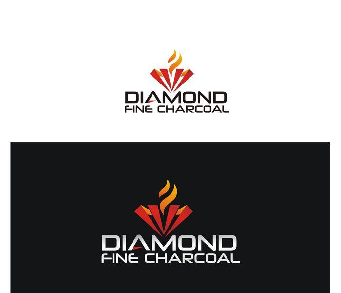 Charcoal Logo - Sribu: Logo Design - Logo Design for Diamond Fine Charcoal