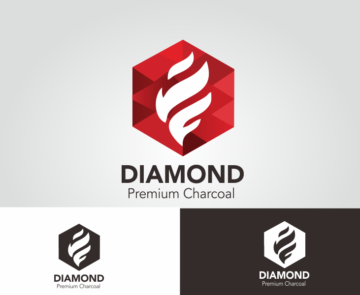 Charcoal Logo - Sribu: Logo Design Design for Diamond Fine Charcoal