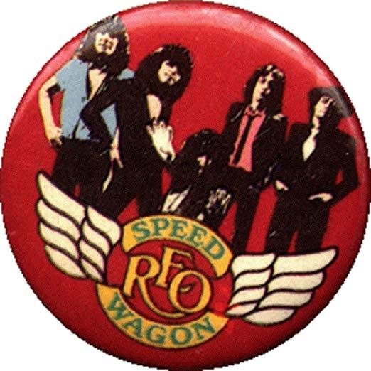 REO Speedwagon Logo - Amazon.com: R.E.O. Speedwagon - Logo (Group shot with wings) - 1.25 ...