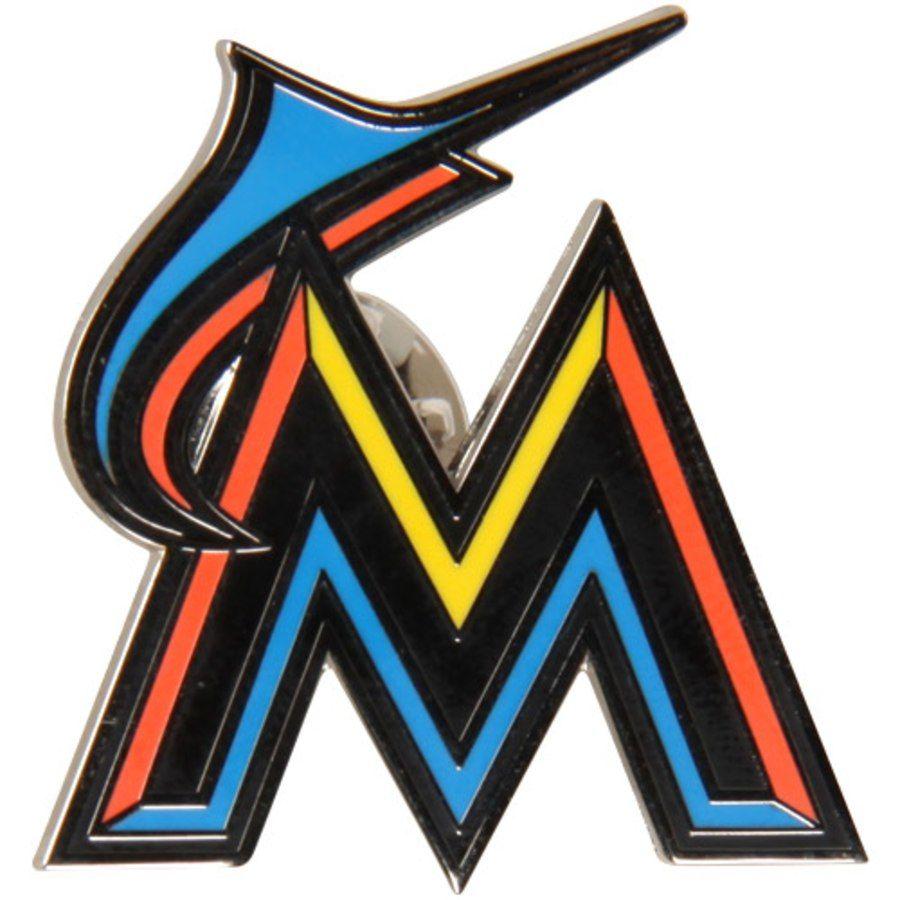 Miami Marlins Team Logo - Miami Marlins Team Logo Pin