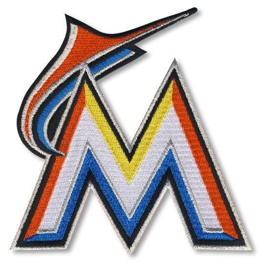 Miami Marlins Team Logo - Miami Marlins Alternate Primary Team Logo Sleeve Patch