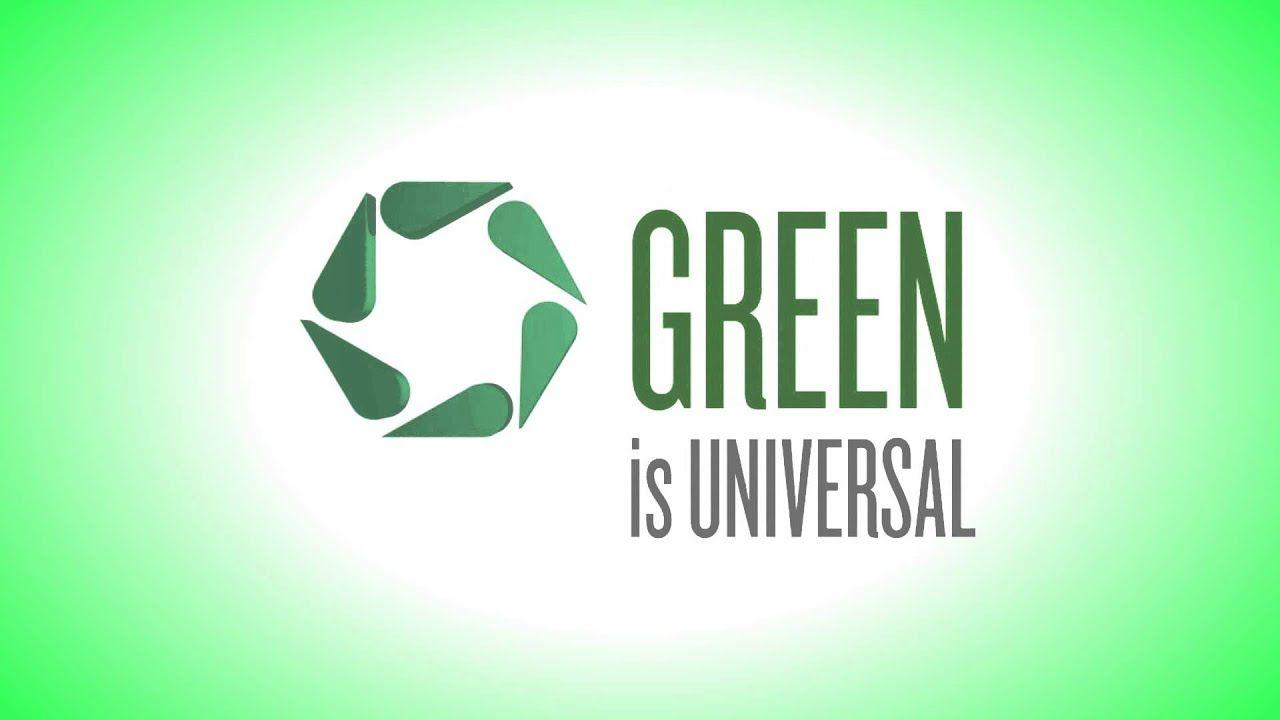 Green Is Universal Logo - Green is Universal logo - YouTube