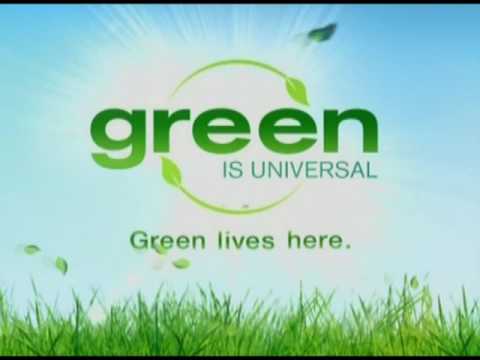Green Is Universal Logo - Green Is Universal Television Logo (2009)