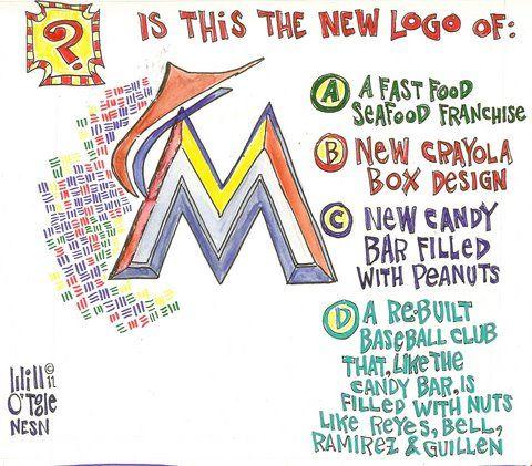 Miami Marlins Team Logo - Miami Marlins' New Logo Is Nuts, Which Is Also a Good Way to