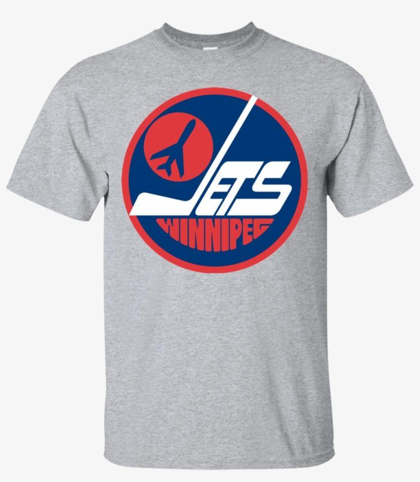 Winnipeg Jet NHL Logo - Winnipeg Jets Nhl Logo Ice Hockey Men's T Shirt Jets Logo