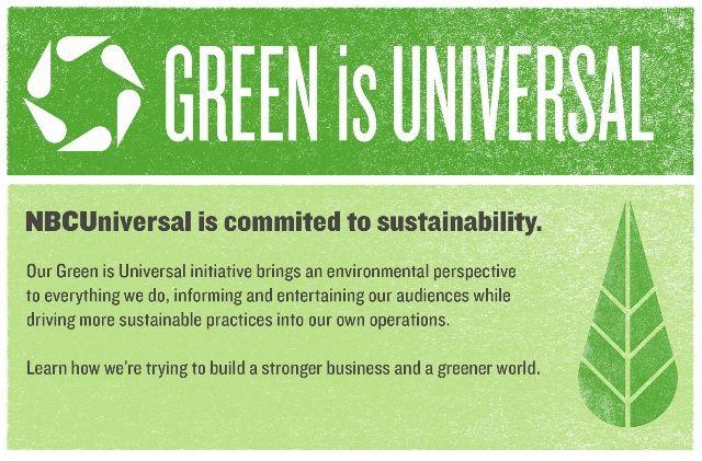 Green Is Universal Logo - Green is Universal