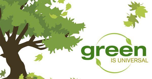 Green Is Universal Logo - Vegetarian StarGreen Is Universal