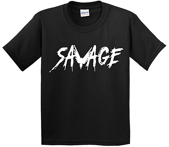 Maverick Logan Paul Savage Logo - Amazon.com: New Way 788 - Youth T-Shirt Savage Maverick Logang Logan ...