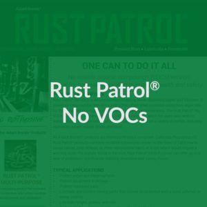 Rust and Teal Logo - Safety Data Sheets and Technical Data Sheets - Rust Patrol