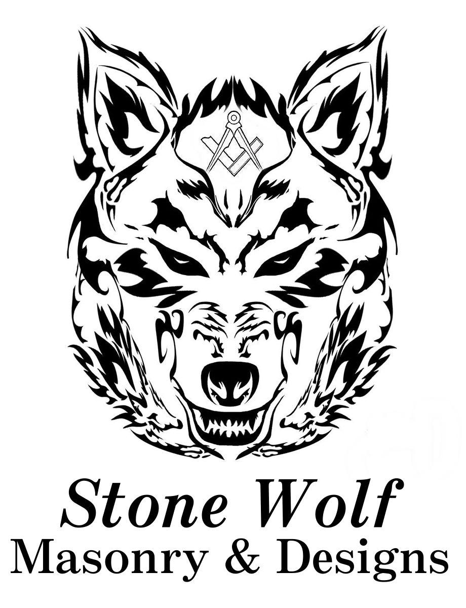 Colorado Wolf Logo - Stone Wolf Masonry & Designs, Colorado
