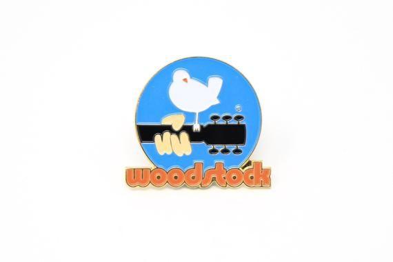 Woodstock Logo - Woodstock Logo Enamel Pin | Etsy