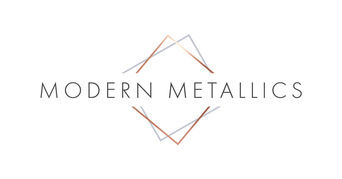 Metallic S Logo - Modern Metallics - Logo - Wild Isle Creative Co.
