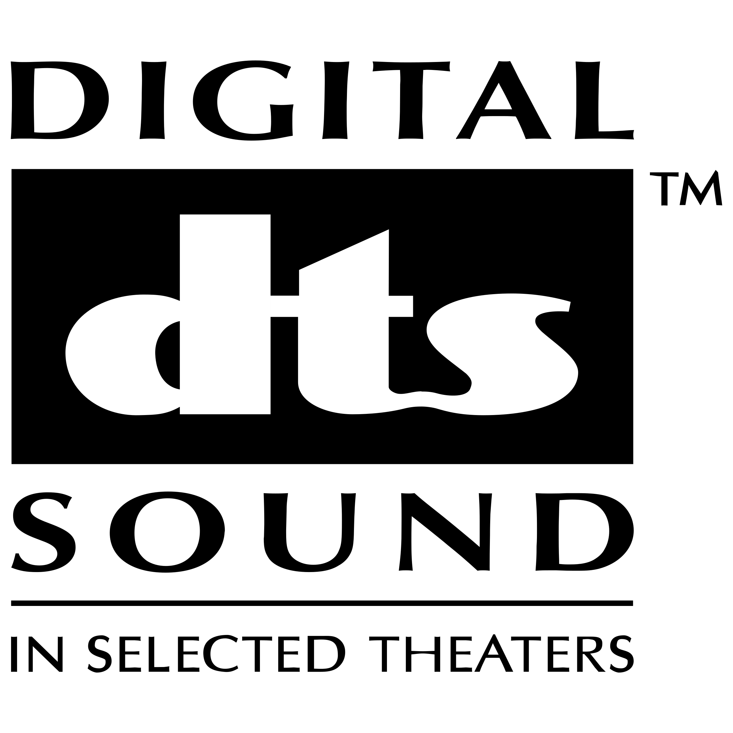 DTS Stereo Logo - Digital DTS Sound Logo PNG Transparent & SVG Vector