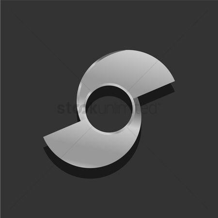 Metallic S Logo - Free Letter S Logo Stock Vectors