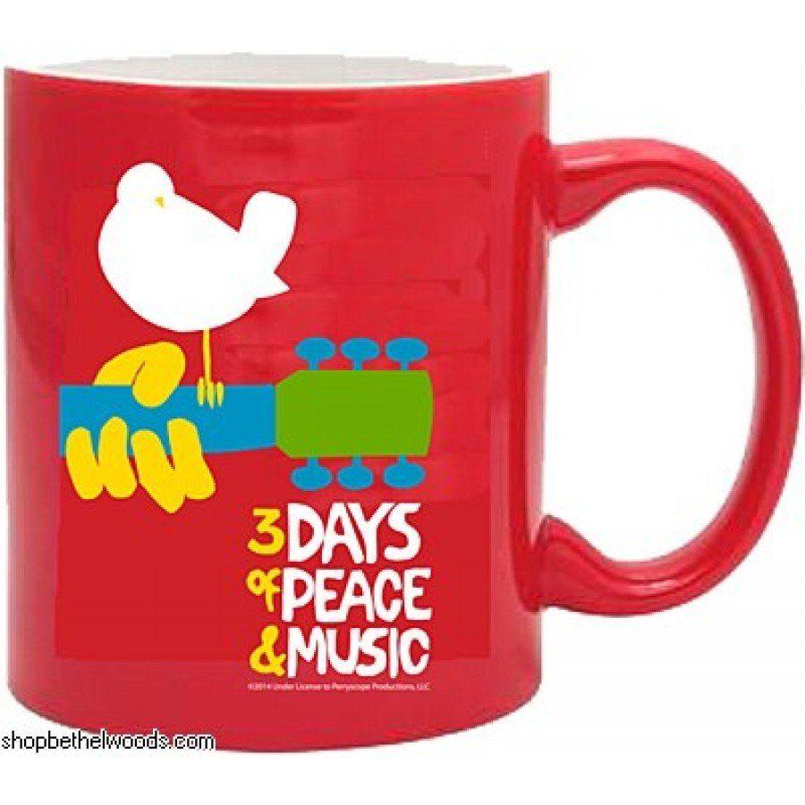 Woodstock Logo - MUG WOODSTOCK OFFICIAL LOGO RE Bethel Woods Museum Store