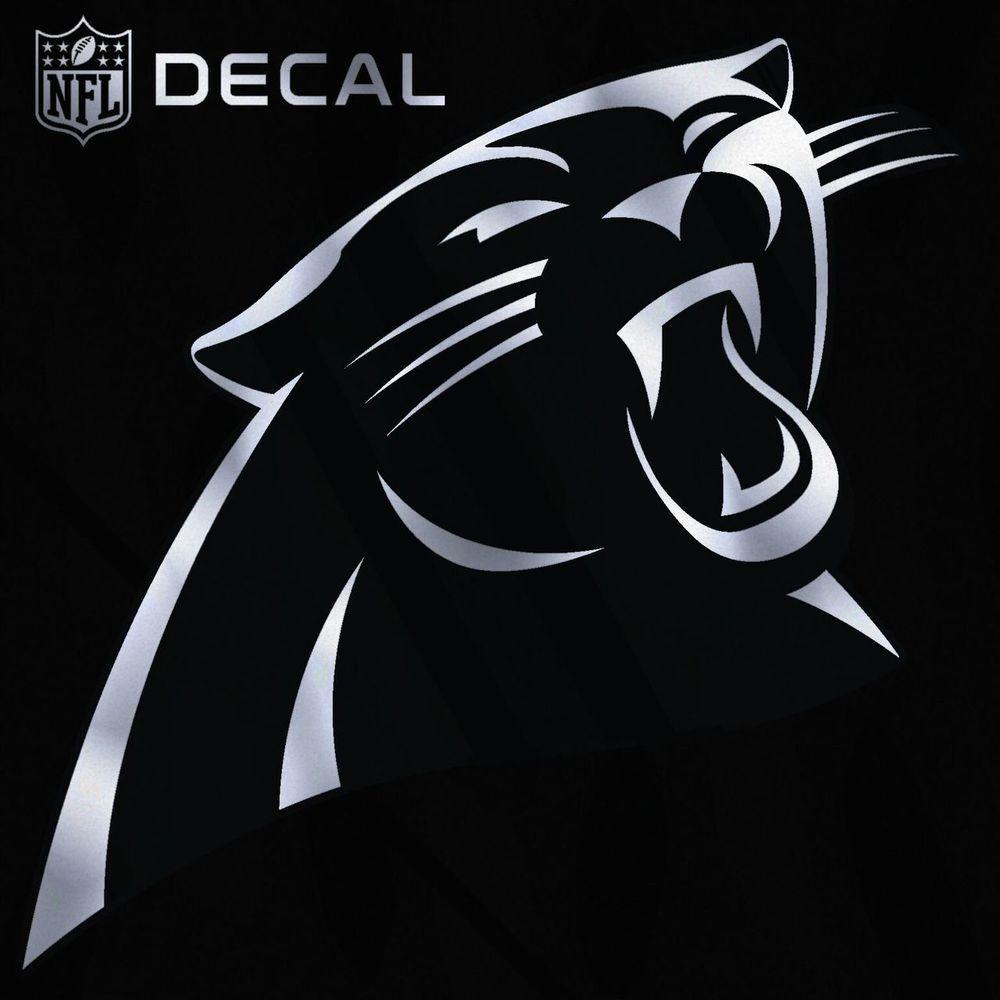 Metallic Logo - Carolina Panthers 6