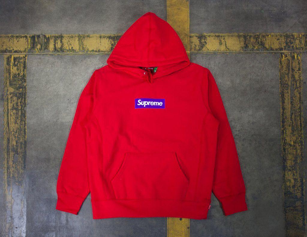 All Red Supreme Box Logo - Supreme Box Logo Hoodie Red