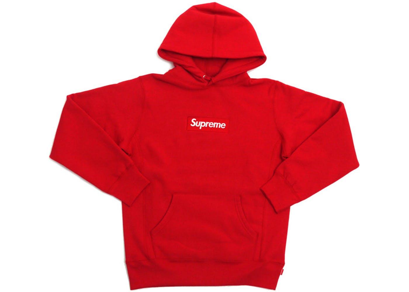 All Red Supreme Box Logo - Red supreme box Logos