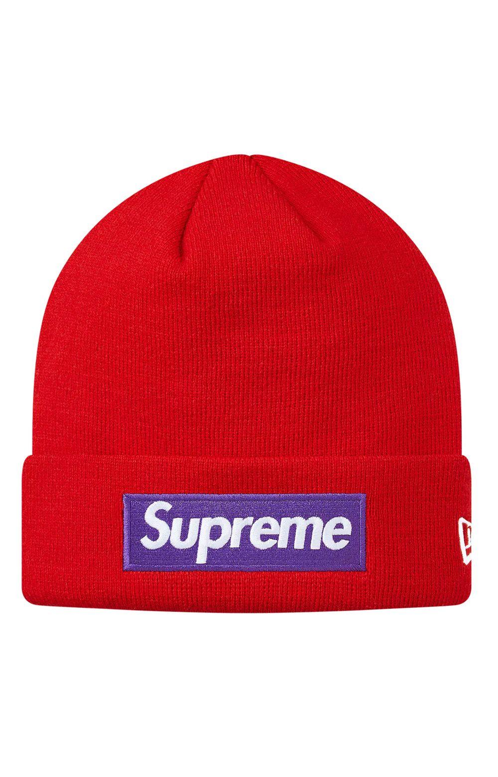 All Red Supreme Box Logo - Supreme, Box Logo Beanie