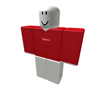 All Red Supreme Box Logo - SUPREME Box Logo Hoodie - Red - Roblox